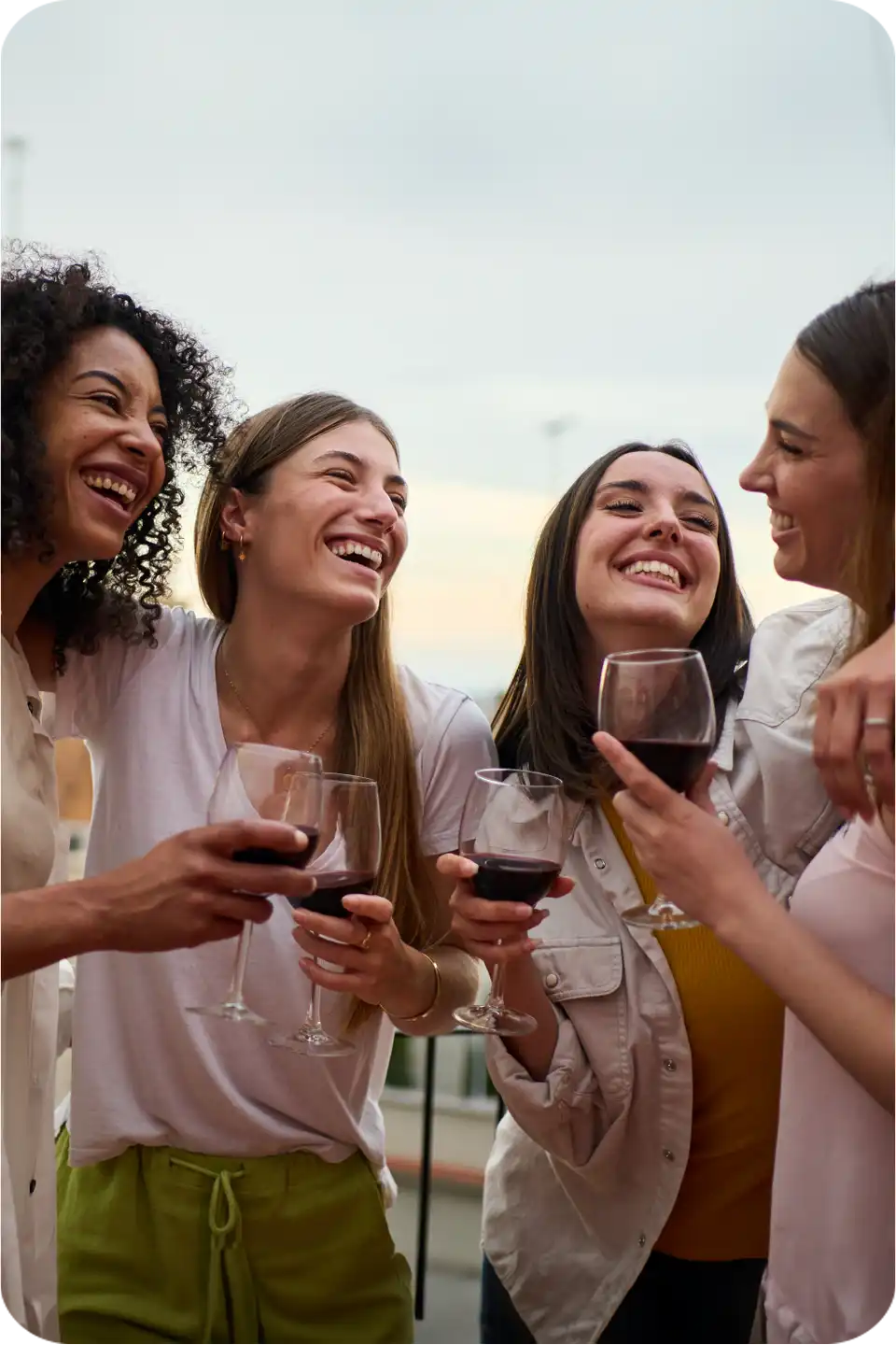 Sip and shop card