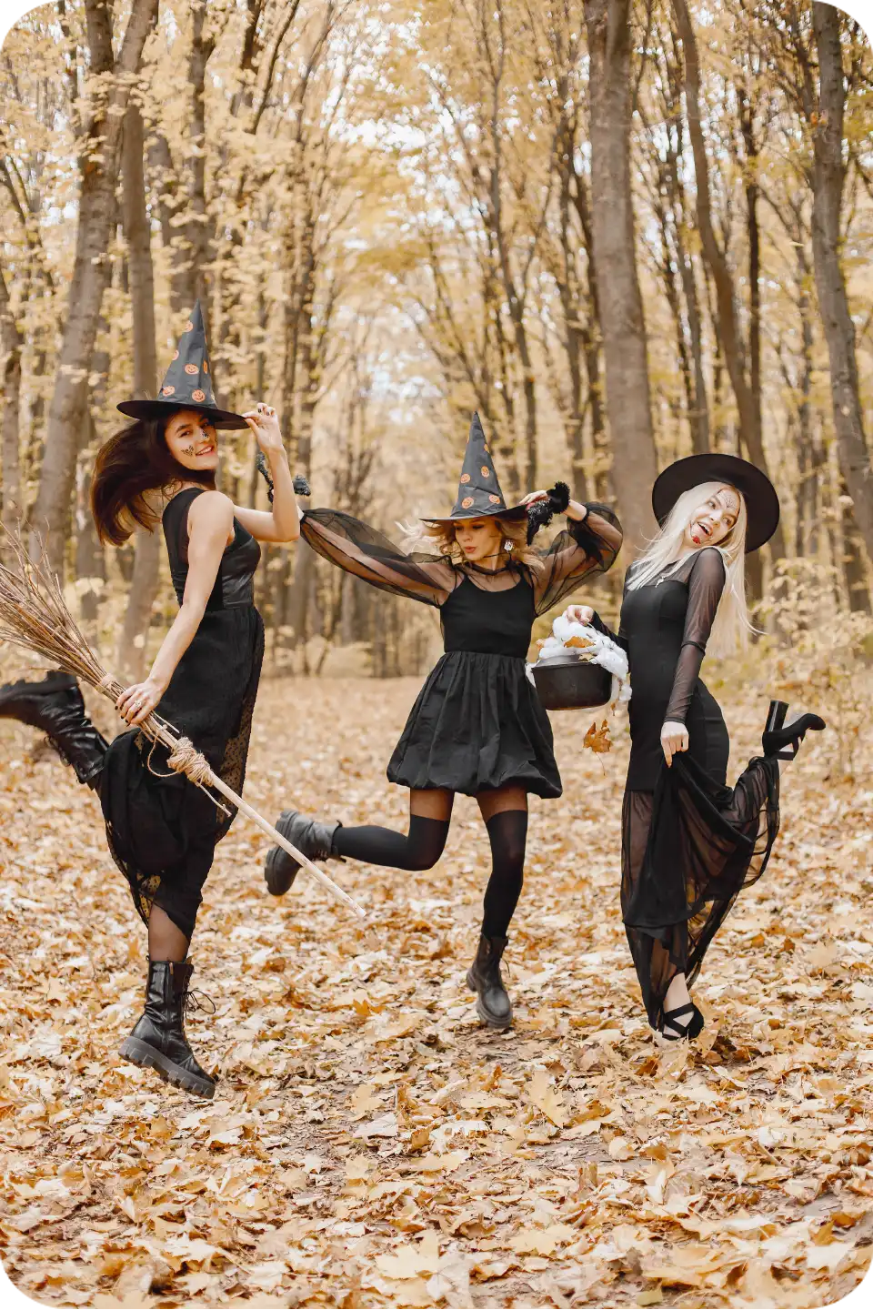 Witch walk card